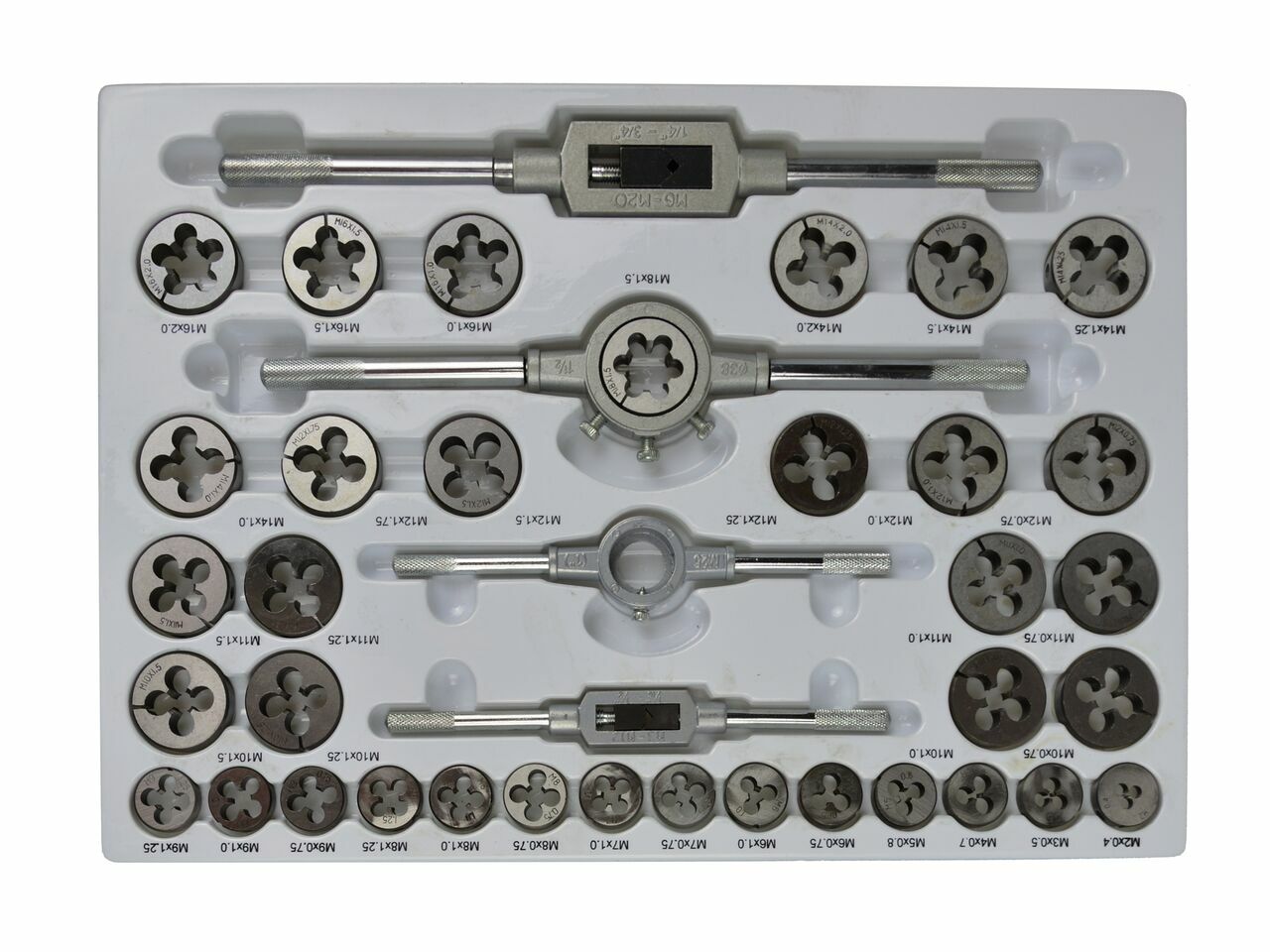 Set filiere si tarozi, 110 piese, GEKO G38300