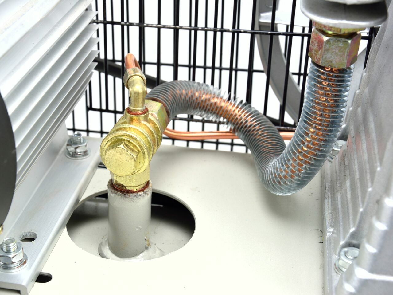 Compresor 100L tip Z 2kW 390l/min, GEKO G80303