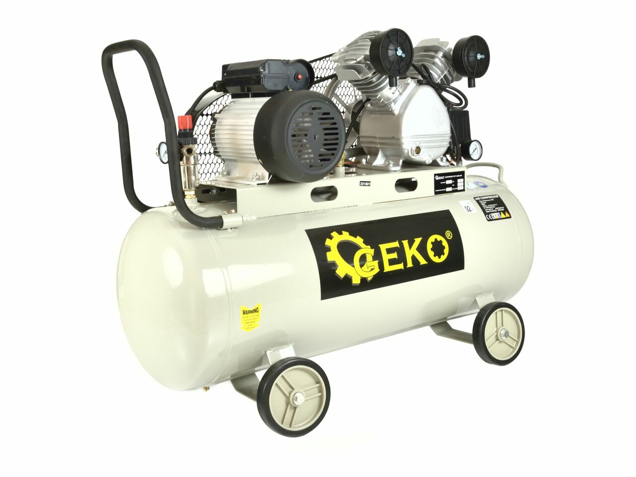 Compresor 100L, tipV BIG, 3kW, 390l/min, GEKO G80309