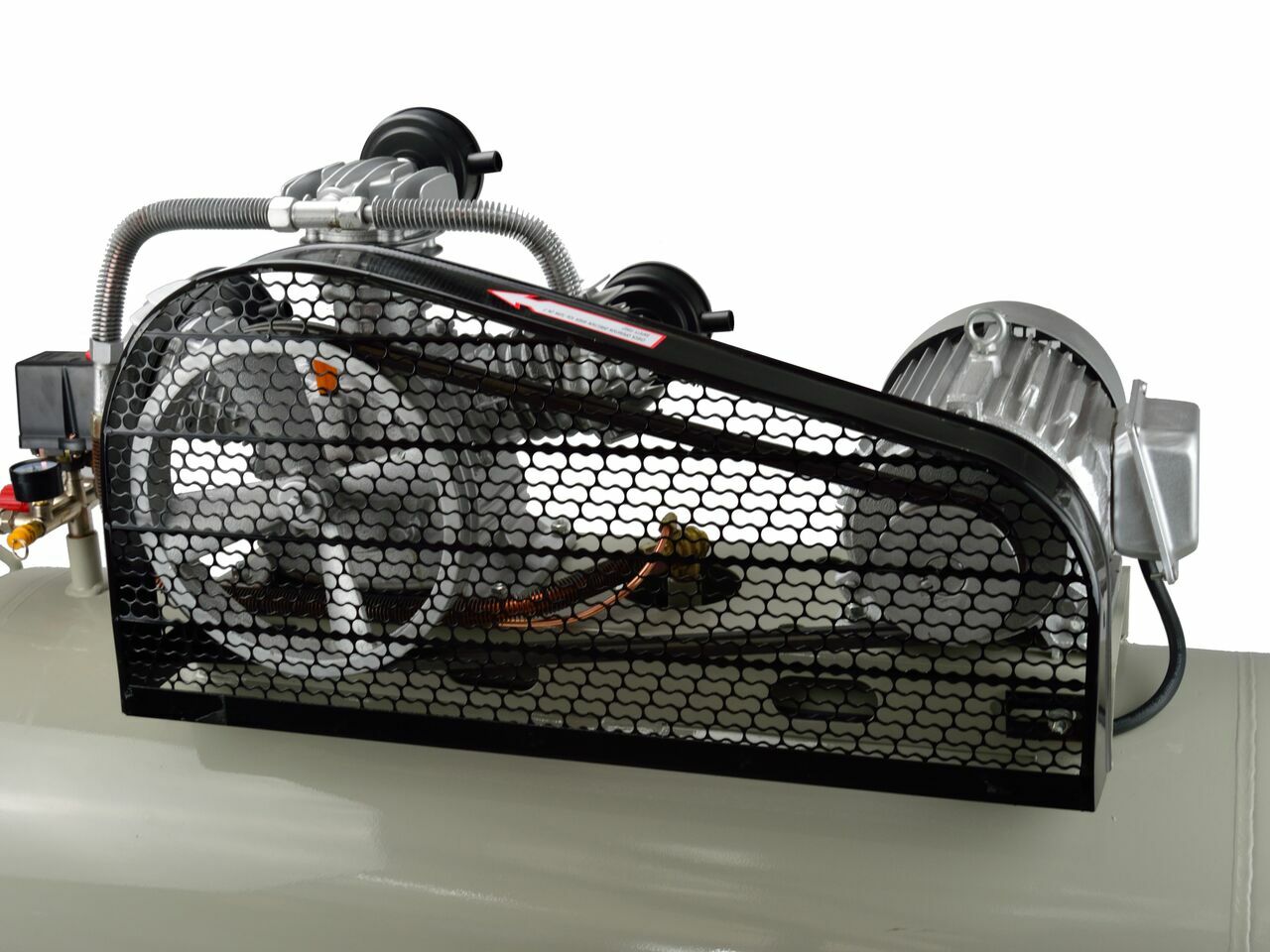 Compresor trifazat  200L, 10bar, 400V, 490l/min, 4kW, GEKO G80310