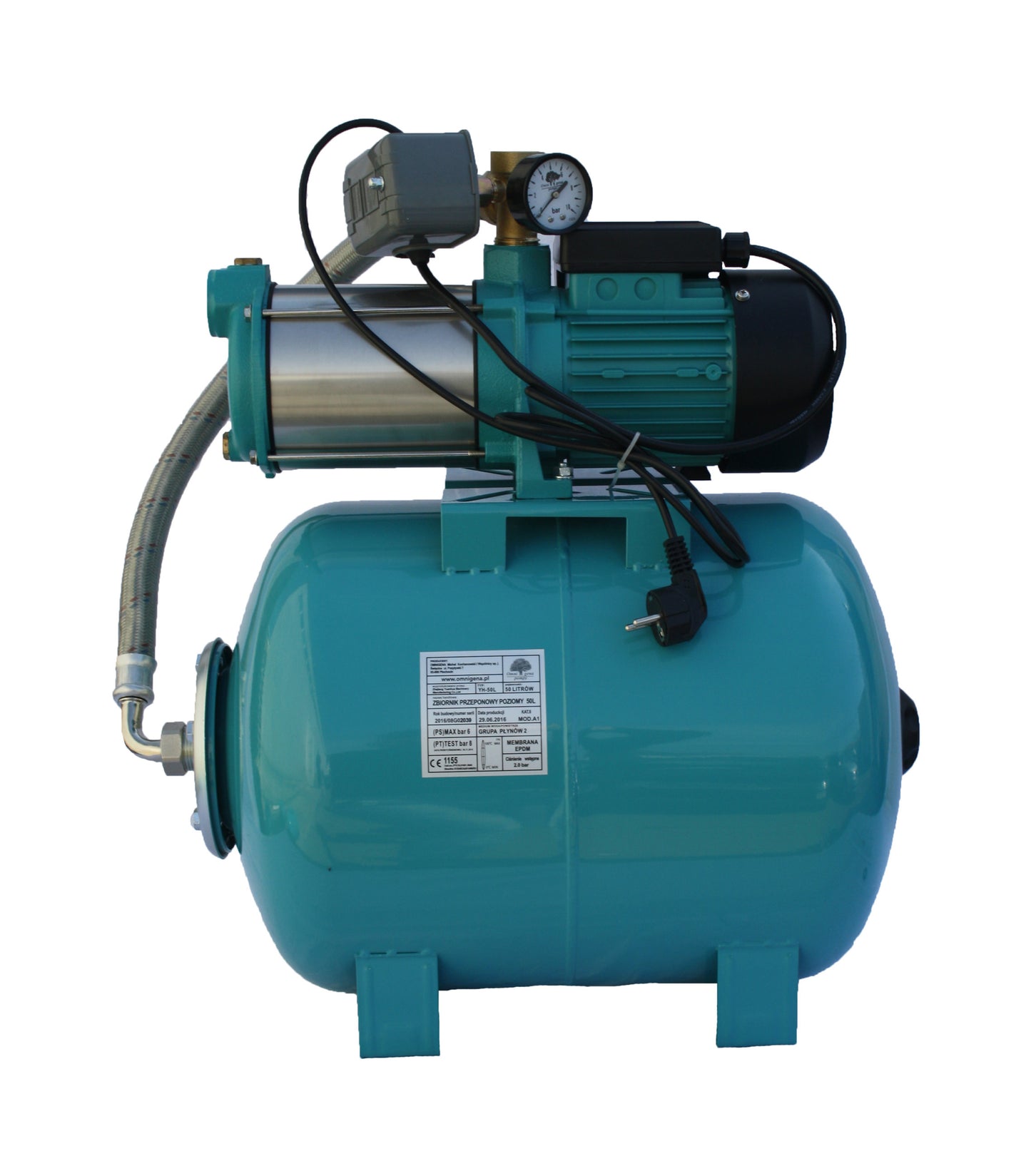 Hidrofor Omnigena MH 2200/50 rezervor 50 litri, 2.2 Kw, OM5006/50