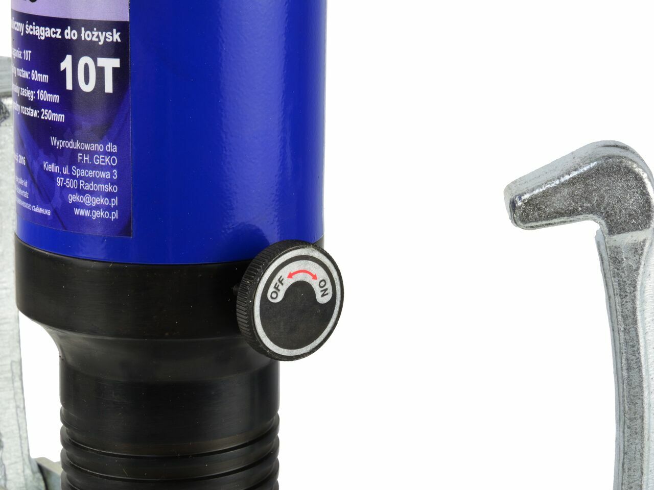 Extractor rulmenti hidraulic 10T, Geko G00911