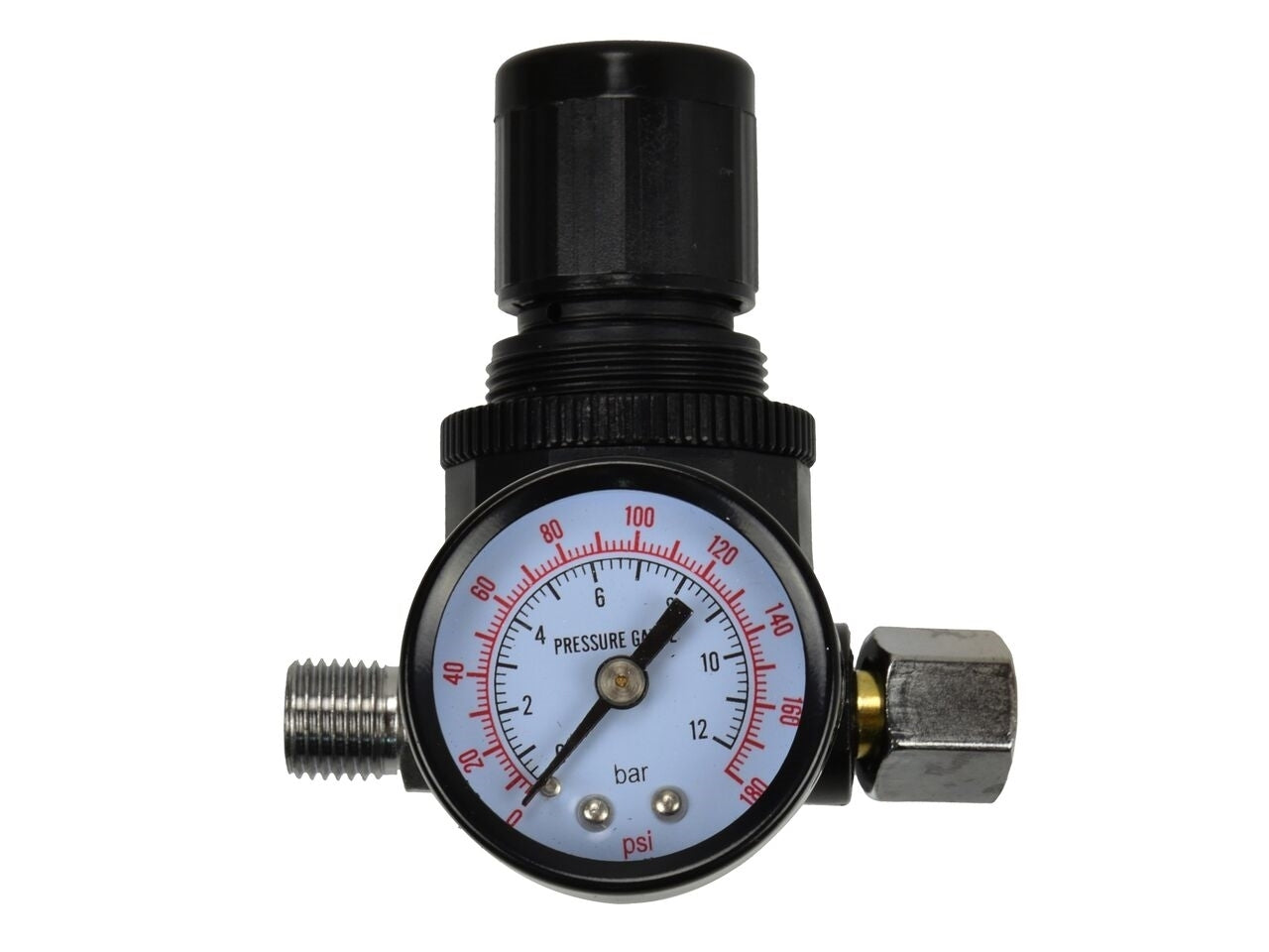 Regulator de presiune cu manometru 12bar 1/4", GEKO G01130