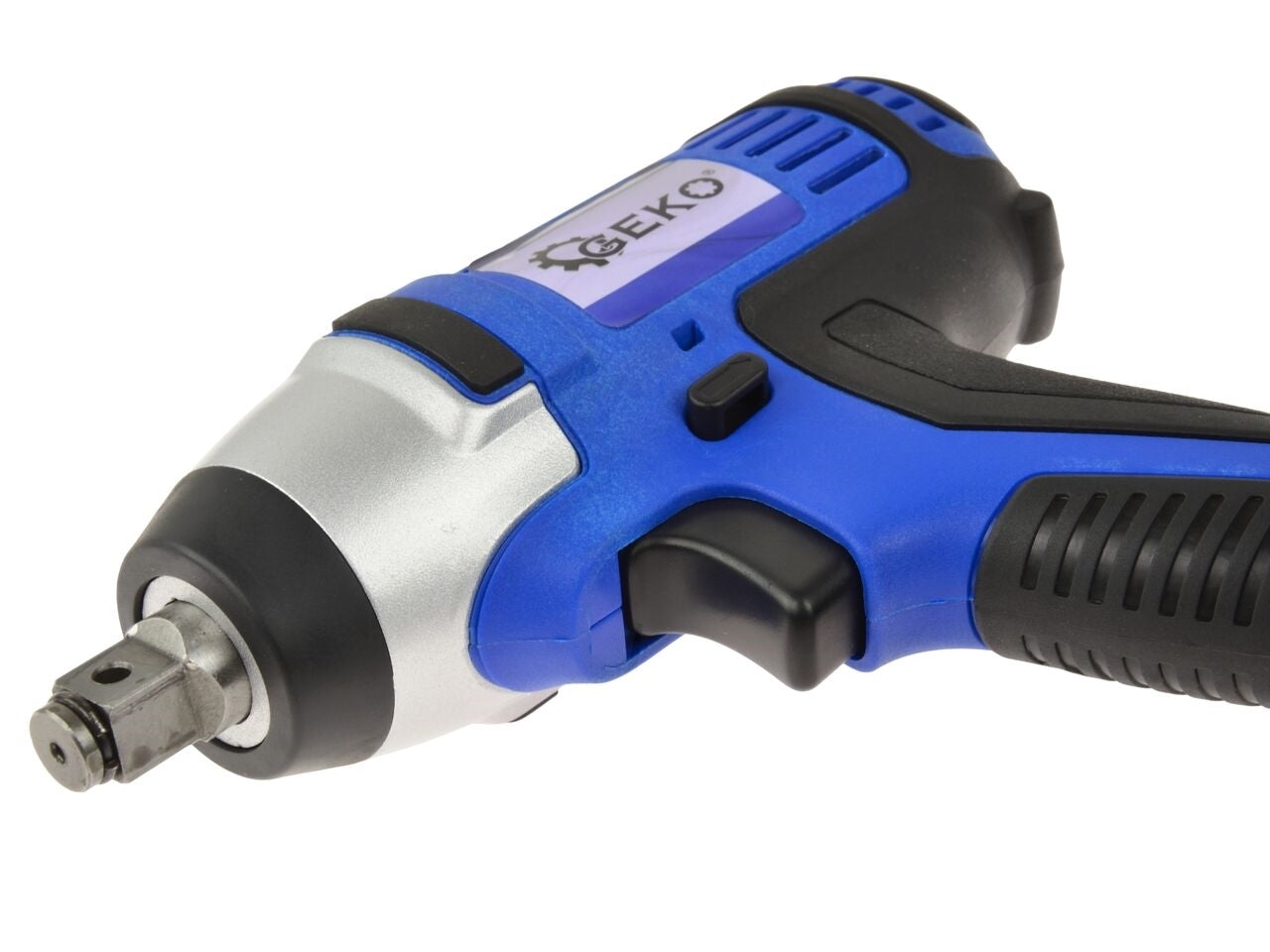 Pistol de impact cu acumulator, 150 Nm, 1/2 ", Geko + 2 acumulatori de 18V 2.0 Ah Li-ion + incarcator