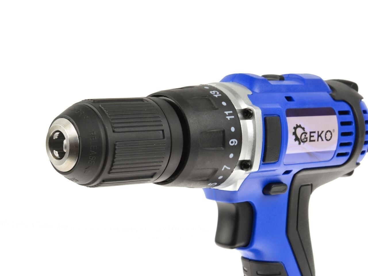 Autofiletanta / Surubelnita electrica Geko, 45 Nm, 13 mm + 2 acumulatori Li-ion 18V 2.0 Ah + incarcator