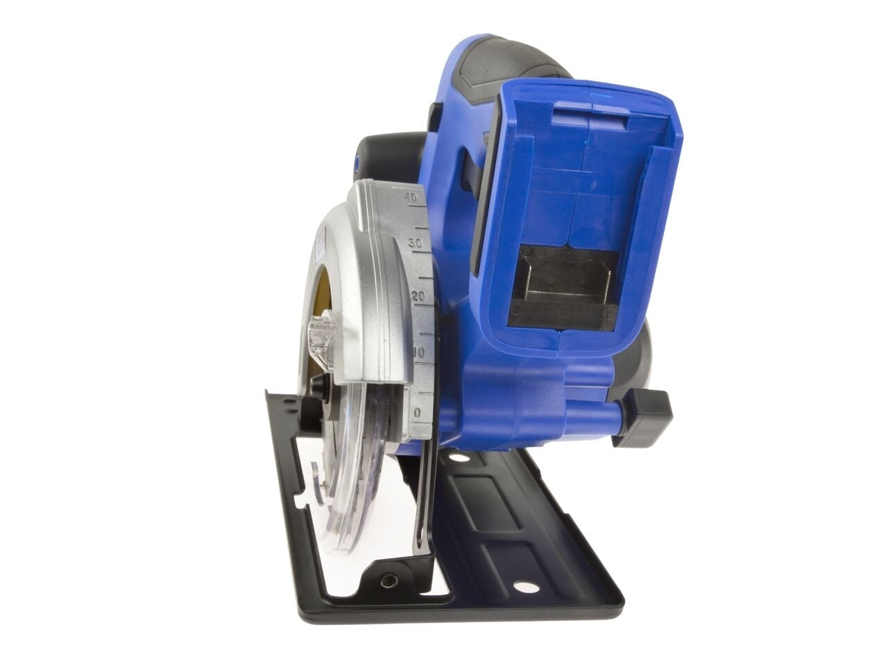 Ferastrau circular cu acumulator 0 - 3800 rpm, 0 - 40 mm + 2 acumulatori 18 V Li-ion 2.0 Ah + incarcator