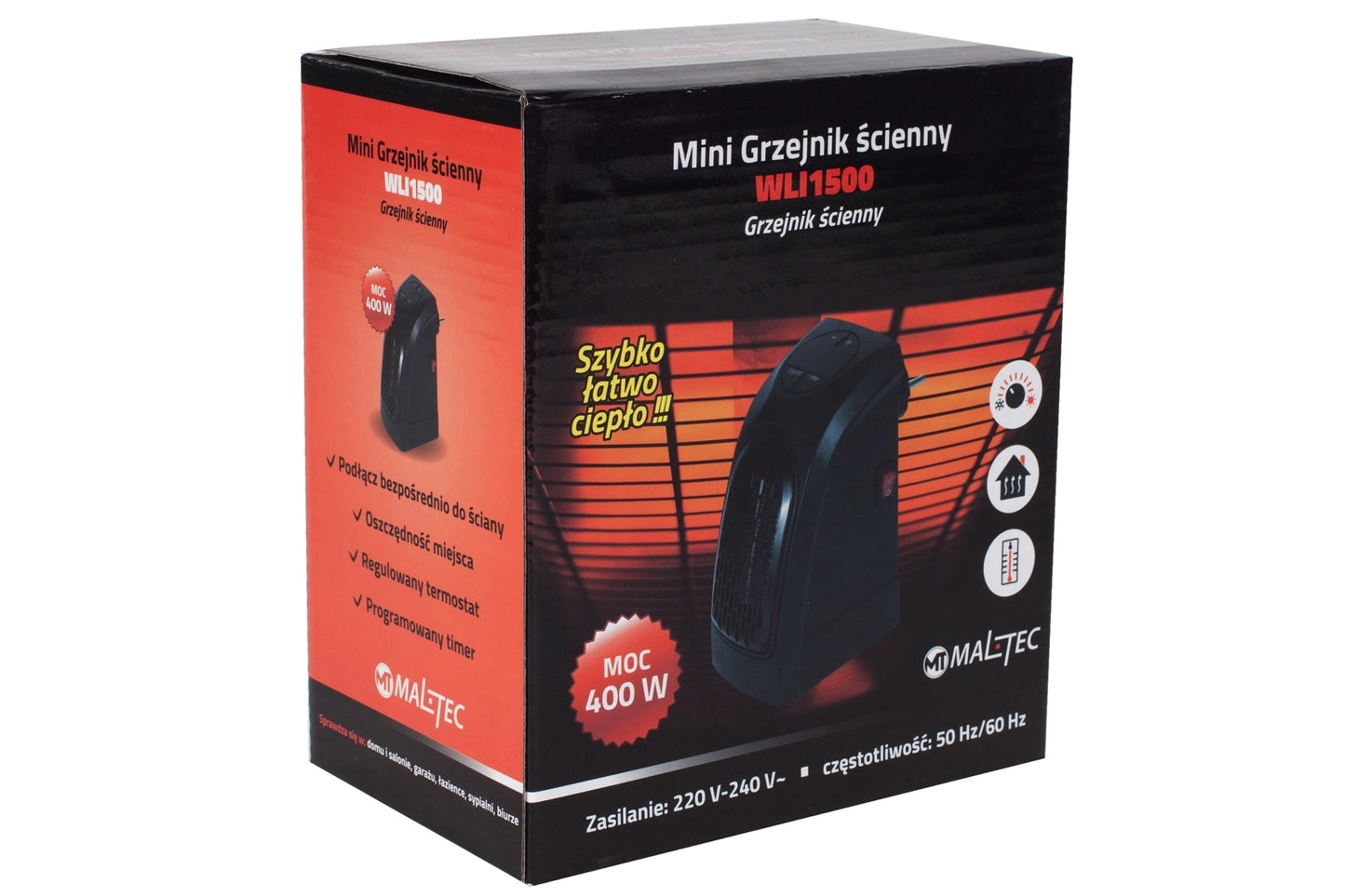 Mini aeroterma de perete Maltec WLI 1500