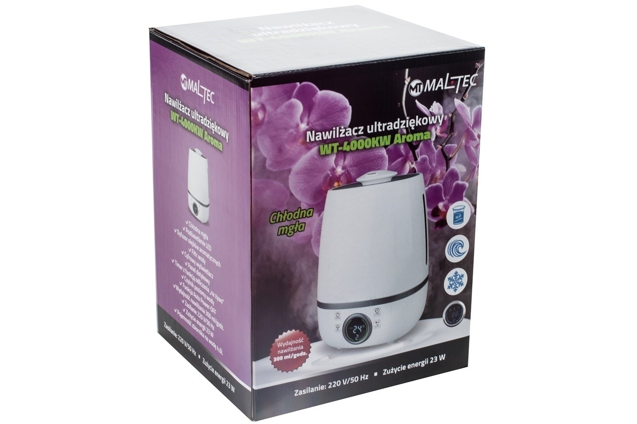 Umidificator cu ultrasunete WT-4000KW Aroma, Maltec 106631