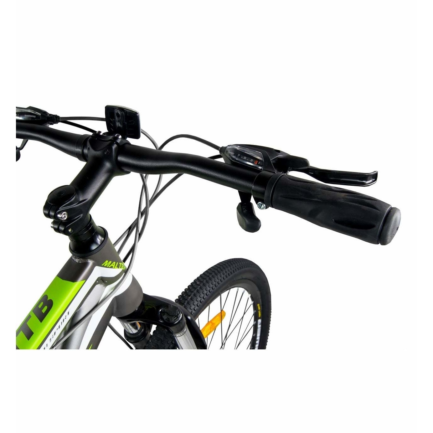 Bicicleta MTB MalTrack Sport Gray cu 21 Viteze, Roti 26 Inch, Mountain Bike