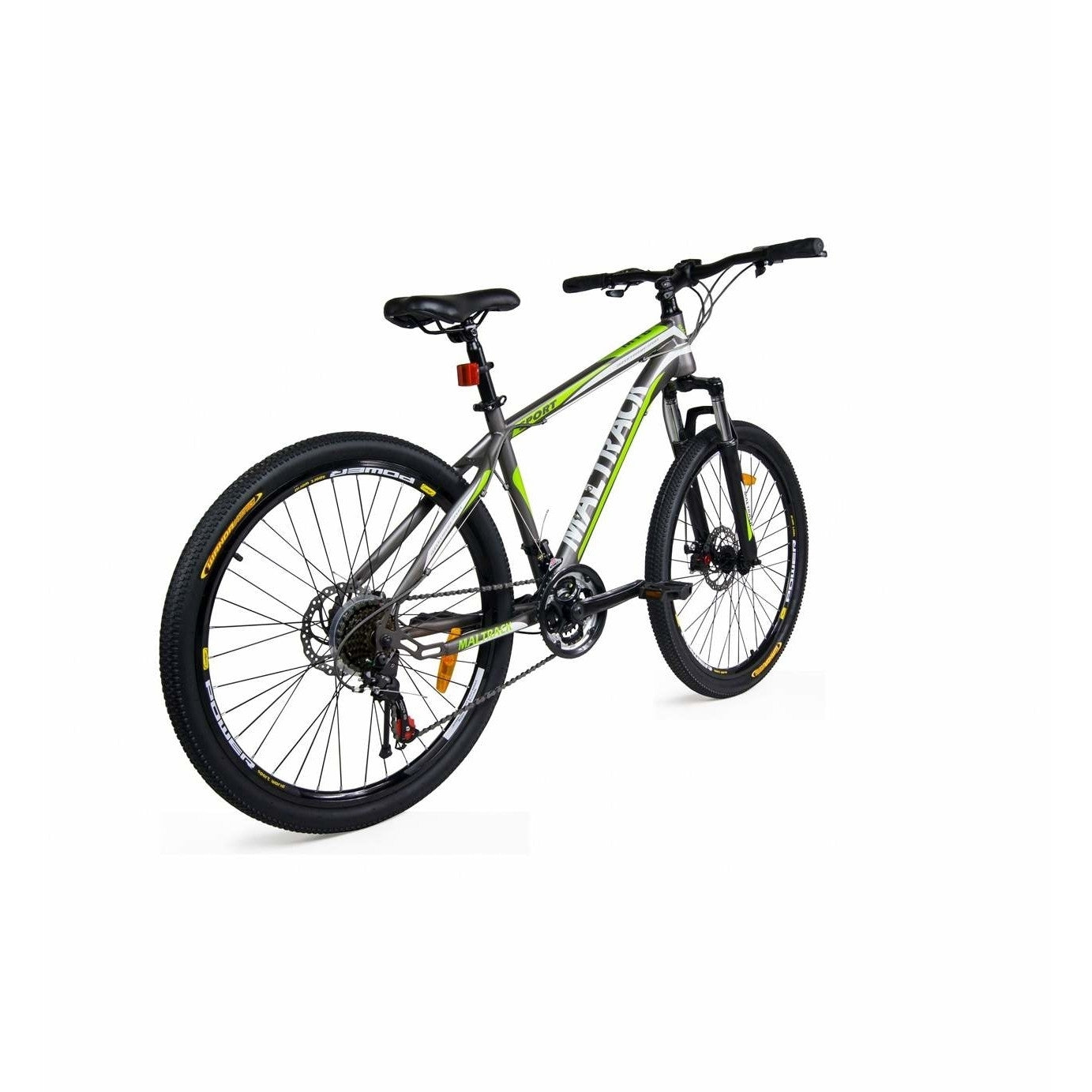 Bicicleta MTB MalTrack Sport Gray cu 21 Viteze, Roti 26 Inch, Mountain Bike