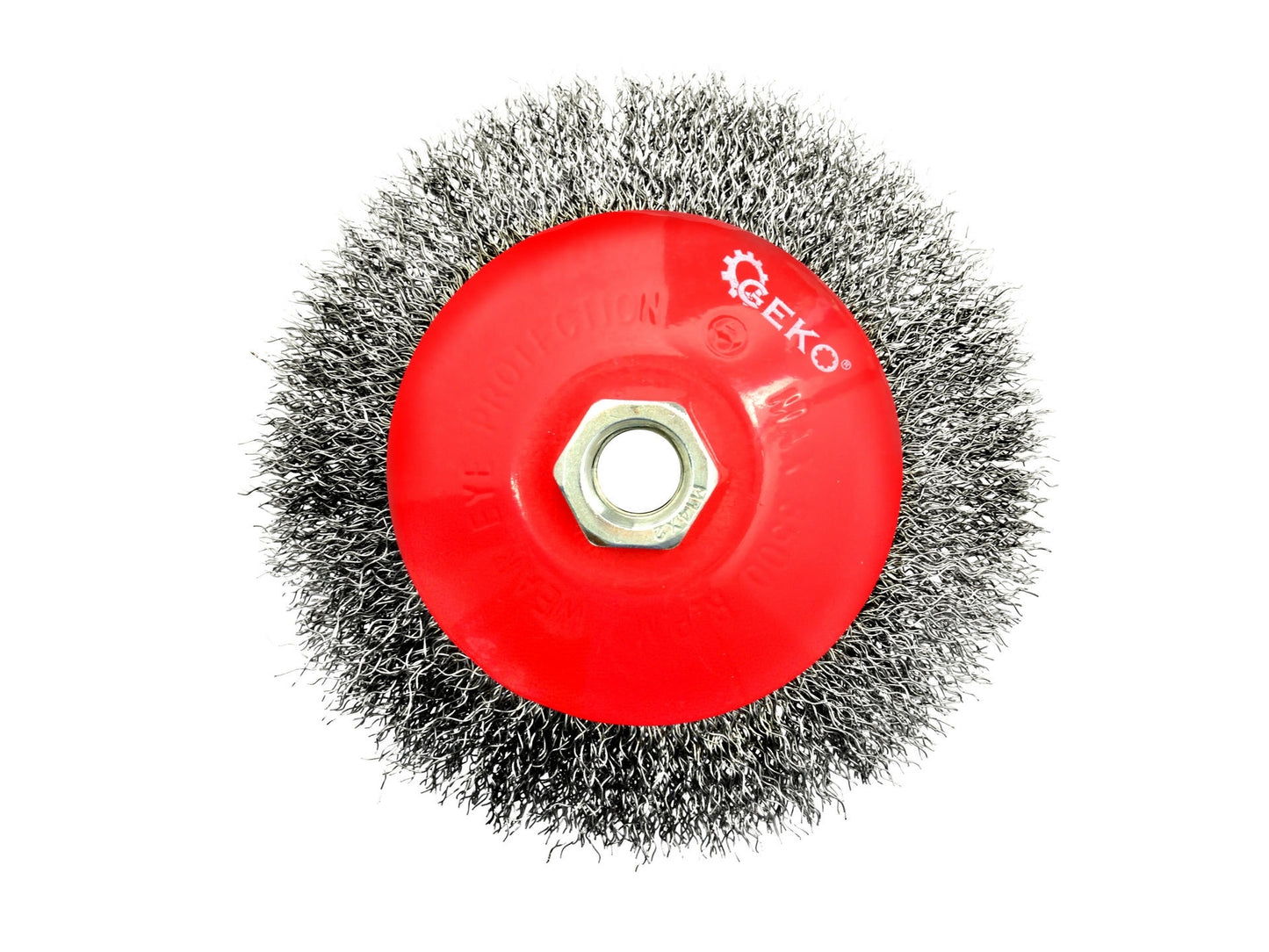 Perie de sarma rotativa laterala 125mm M14, Geko G00607A