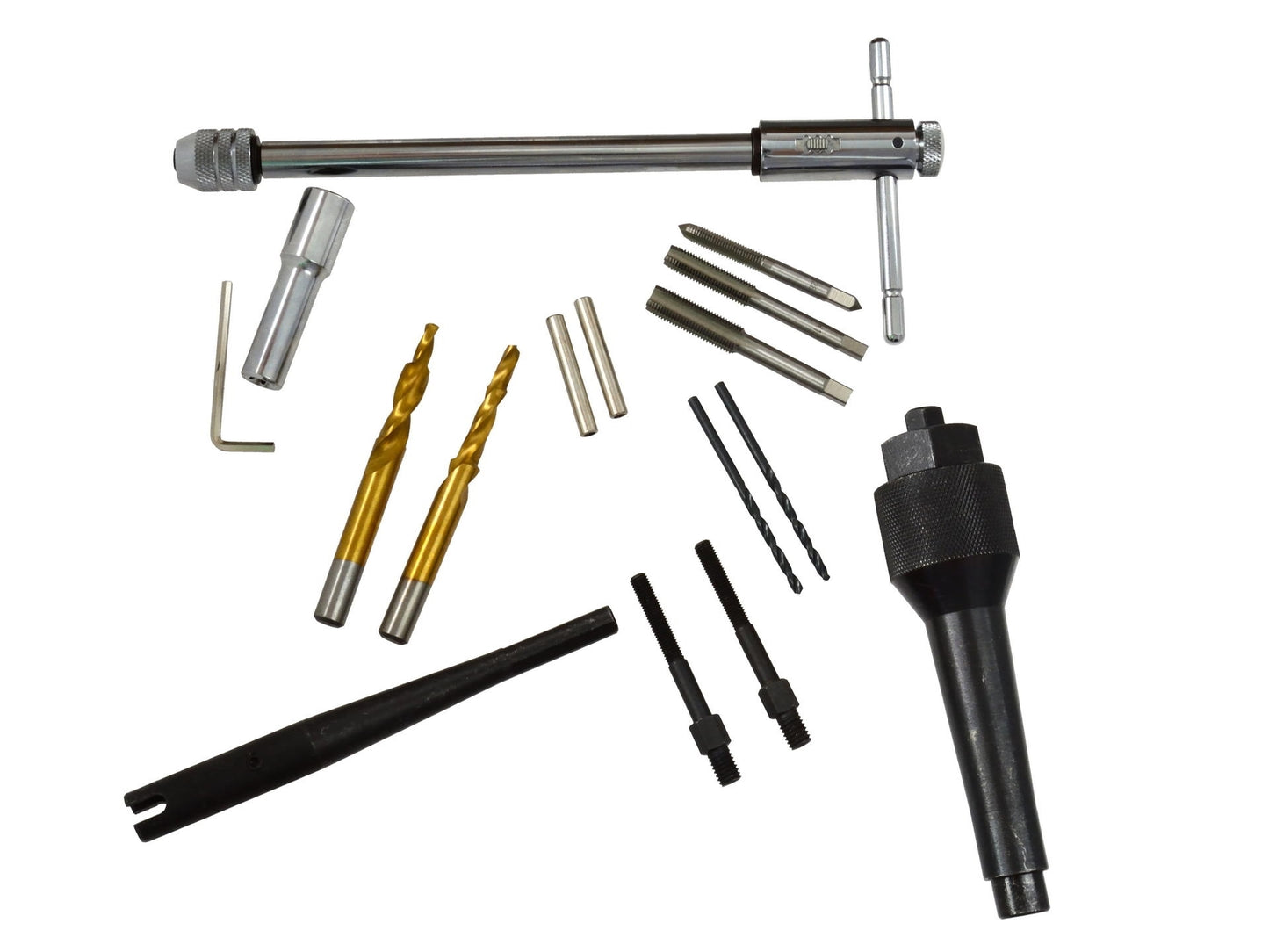 Set pentru demontarea bujiilor rupte 8-10mm, Geko G02794