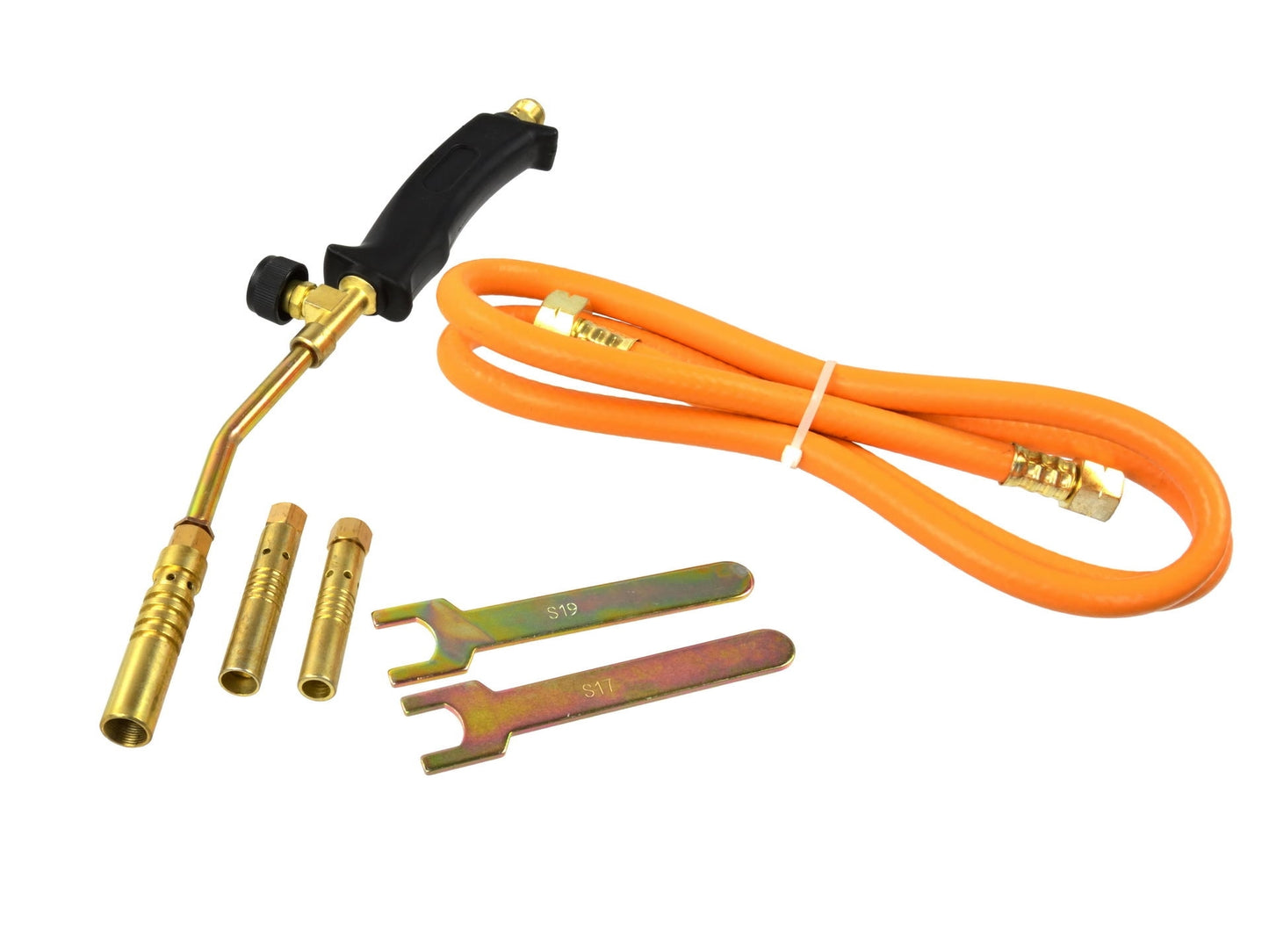 Arzator de gaz cu 3 varfuri 13/15/17mm, Geko G20002