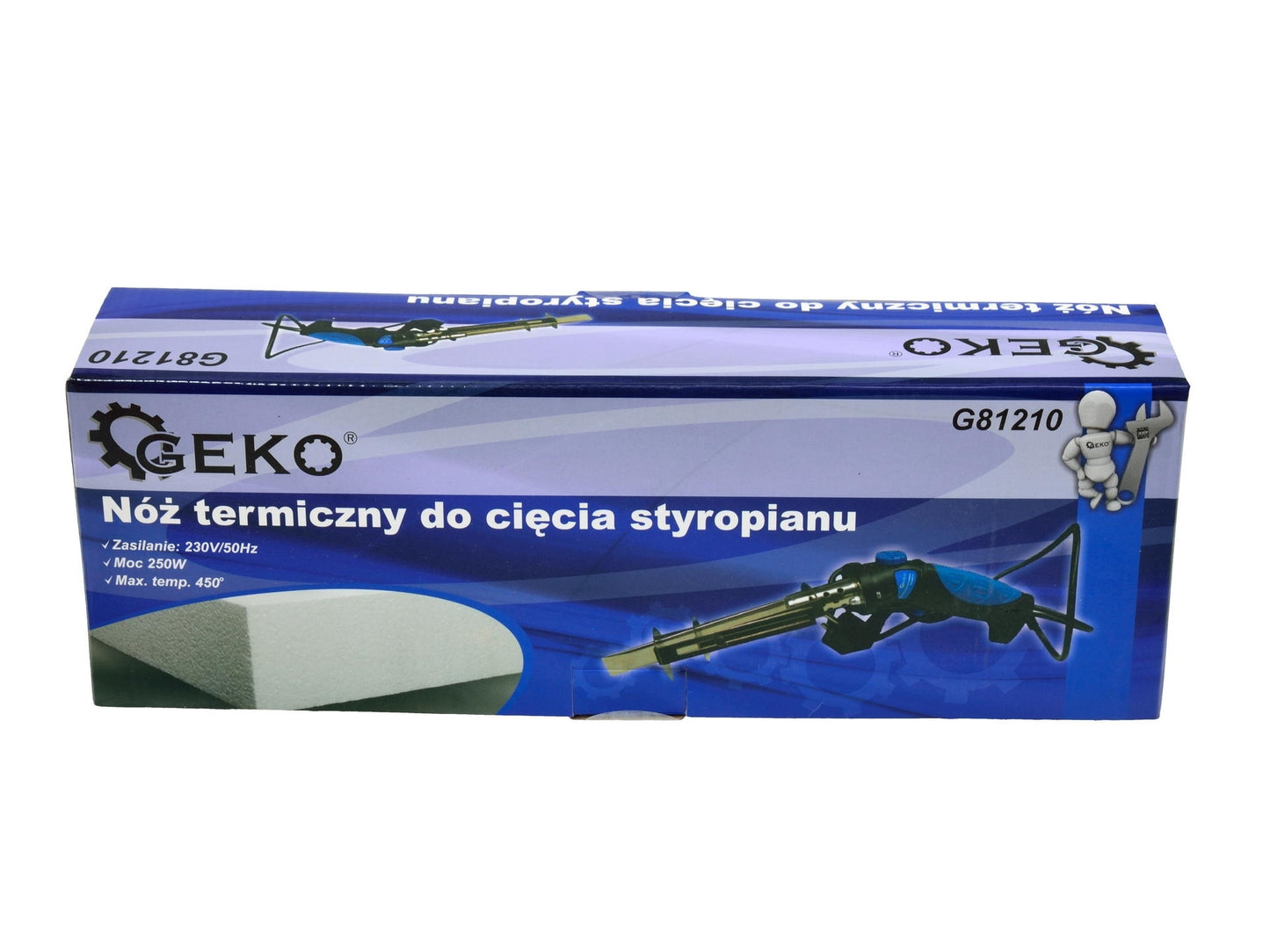 Cutit termic pentru taiat polistiren 250W, Geko G81210
