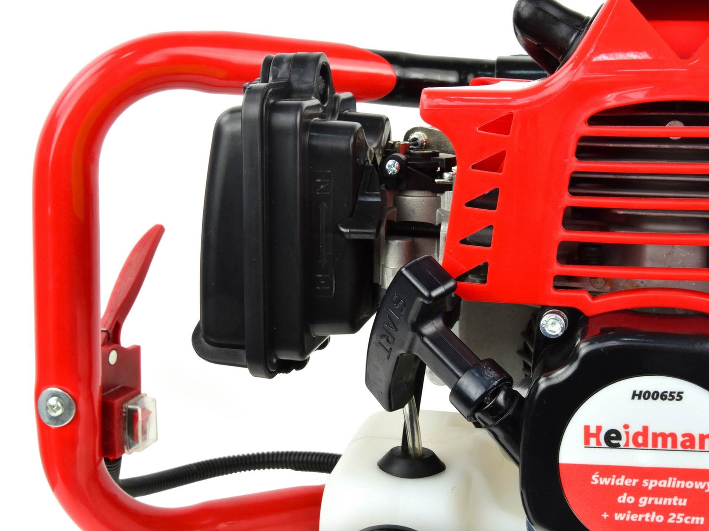 Foreza pentru sol + burghiu 25cm, Heidmann H00655