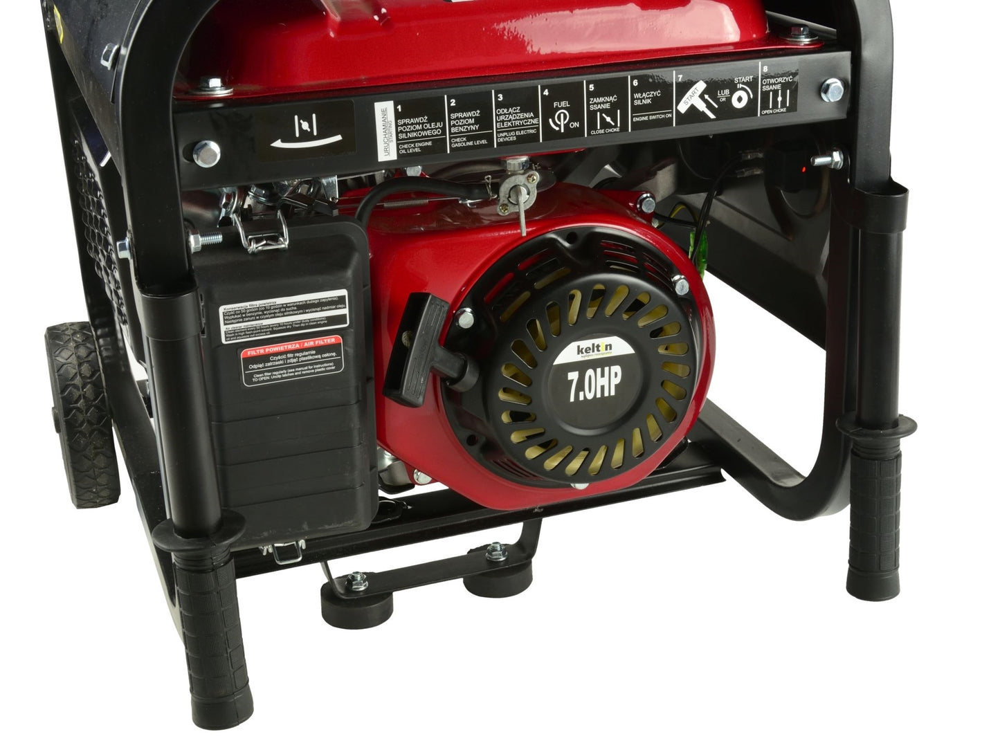 Generator electric 230 V 3000W, 208cm³, 7 cp, Keltin K00250