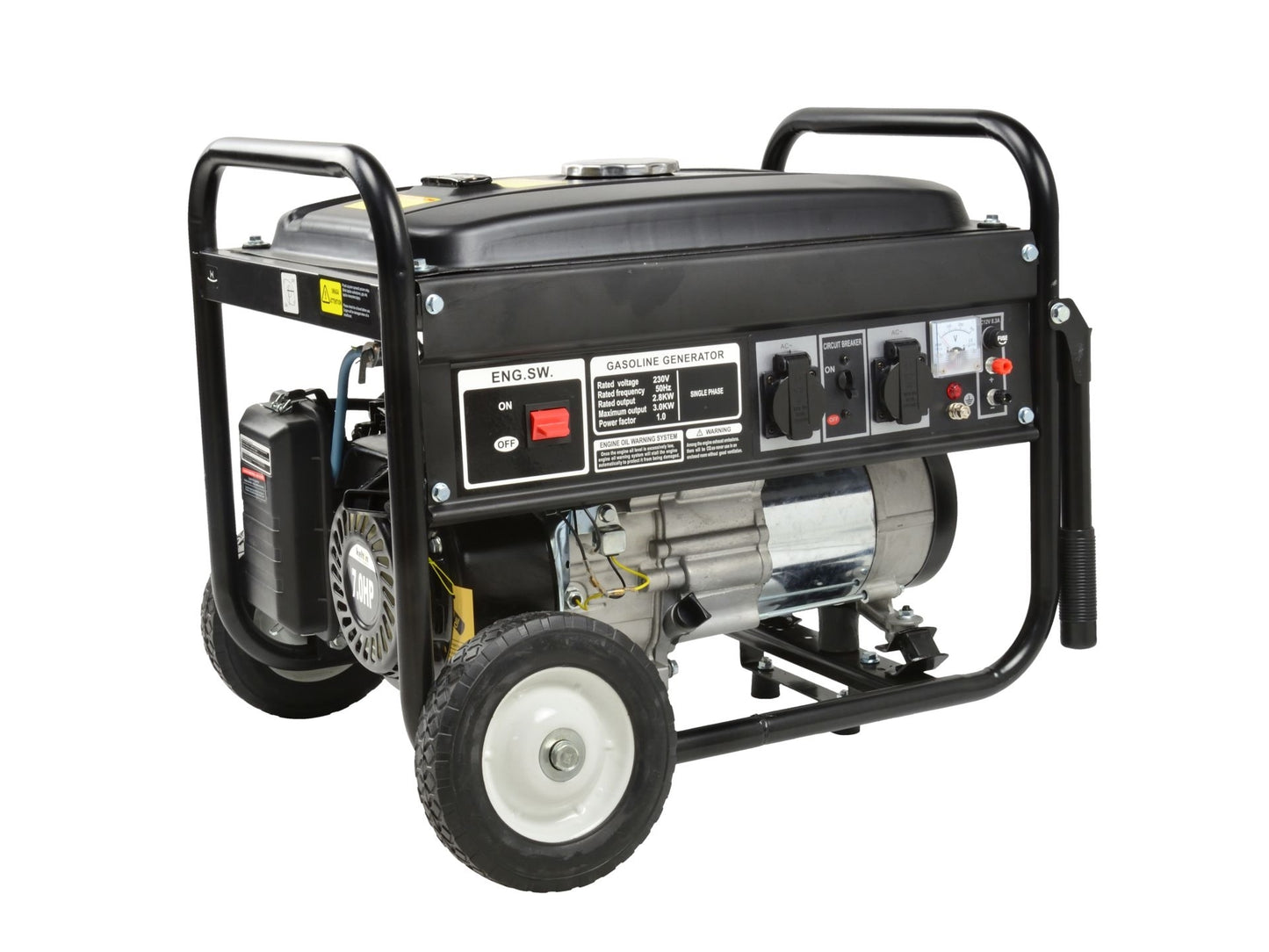 Generator electric, 7.0 KM, 230V si 12V, 210cc, 4000rpm, Keltin K00252