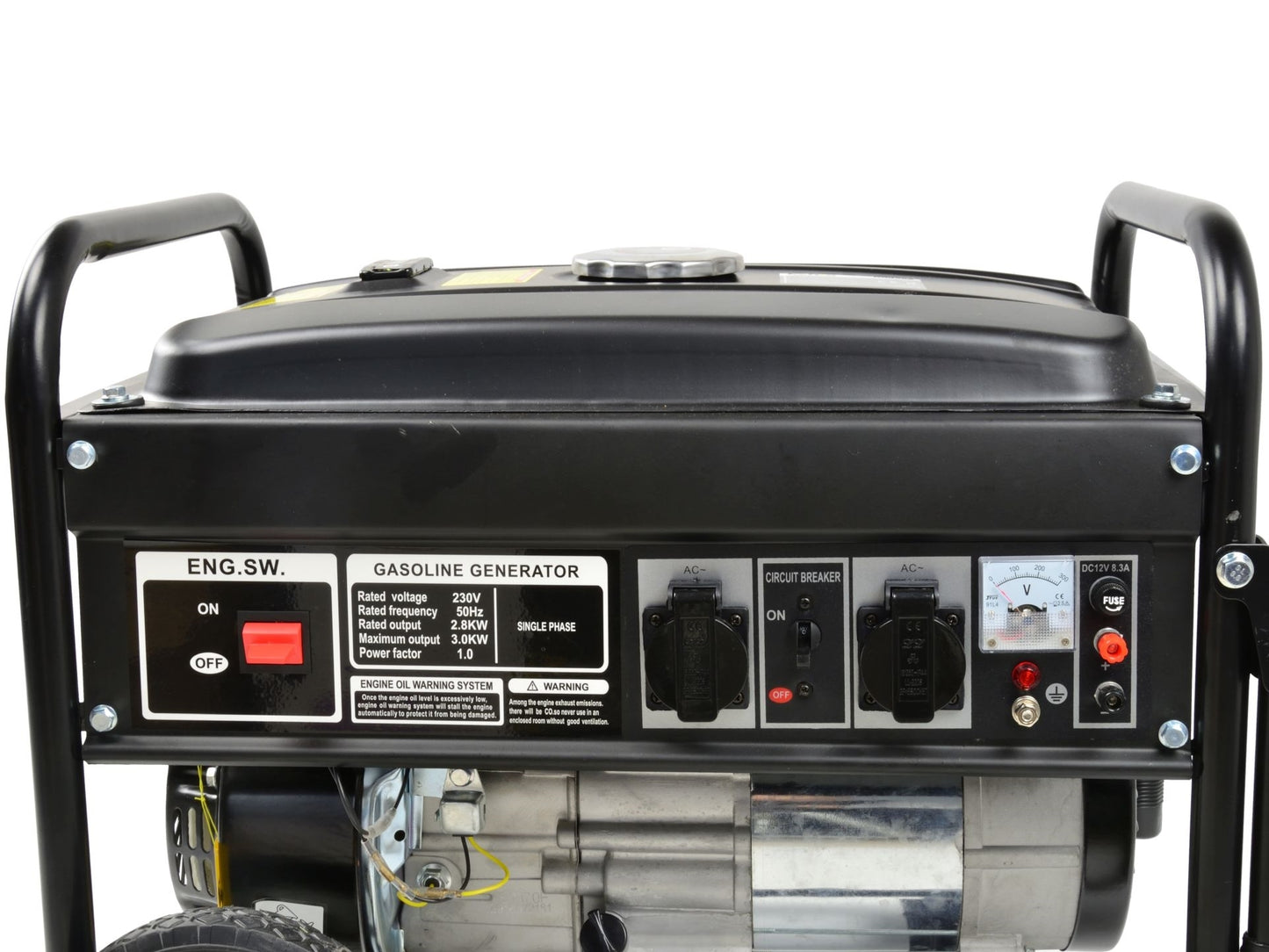 Generator electric, 7.0 KM, 230V si 12V, 210cc, 4000rpm, Keltin K00252
