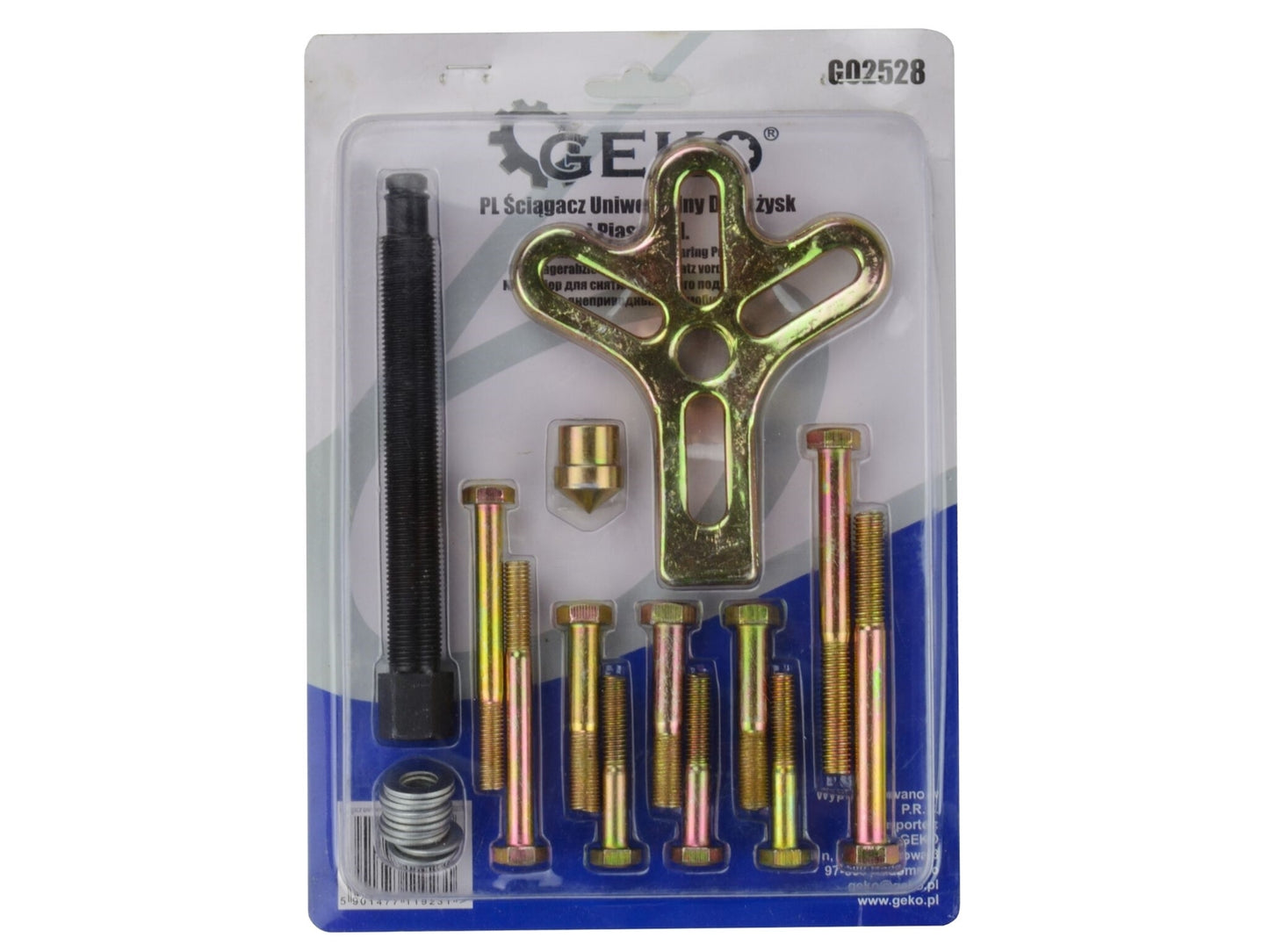 Extractor universal pentru rulmenți și butucuri, Geko G02528