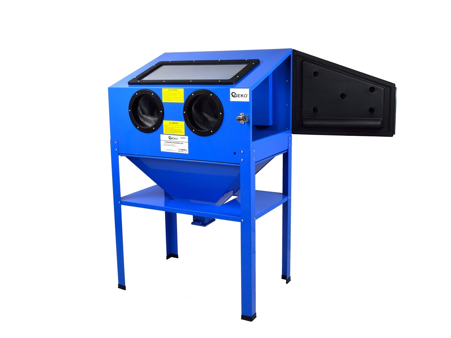 Cabina de sablat cu capacitate 220L, Geko G02022