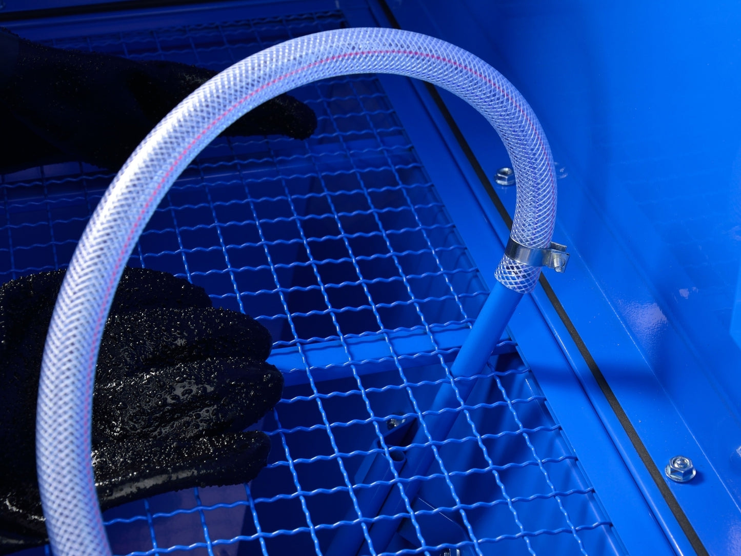 Cabina de sablat cu capacitate 220L, Geko G02022