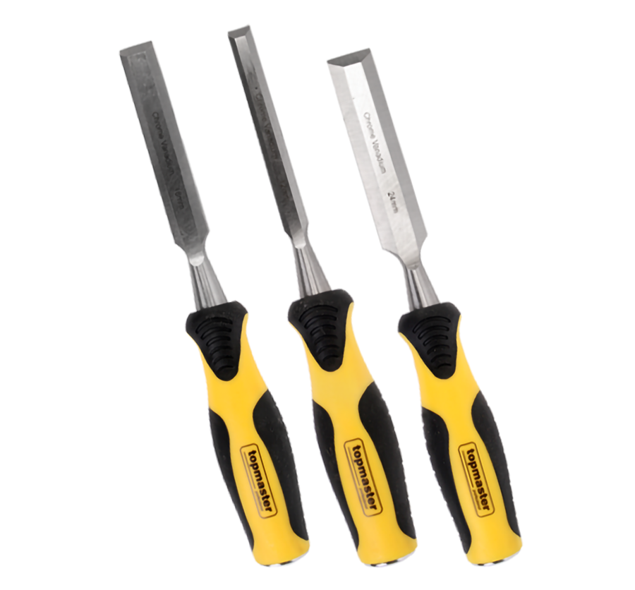 Set 3 dalti pentru lemn 12-24mm CR-V, TopMaster 350117