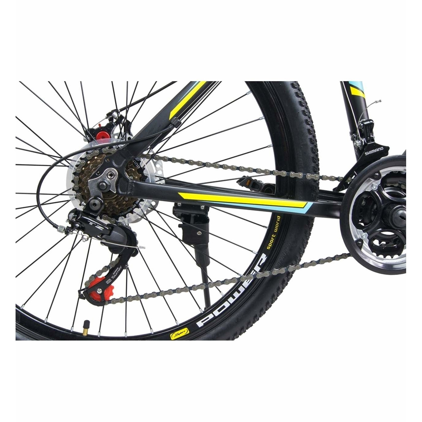 Bicicleta MTB MalTrack Team Alloy cu 18 Viteze, Roti 26 Inch, Mountain Bike