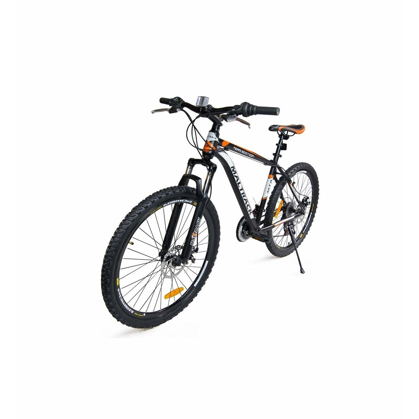 Bicicleta MTB MalTrack Team Orange, cu 18 Viteze, Roti 26 Inch + Bidon Apa