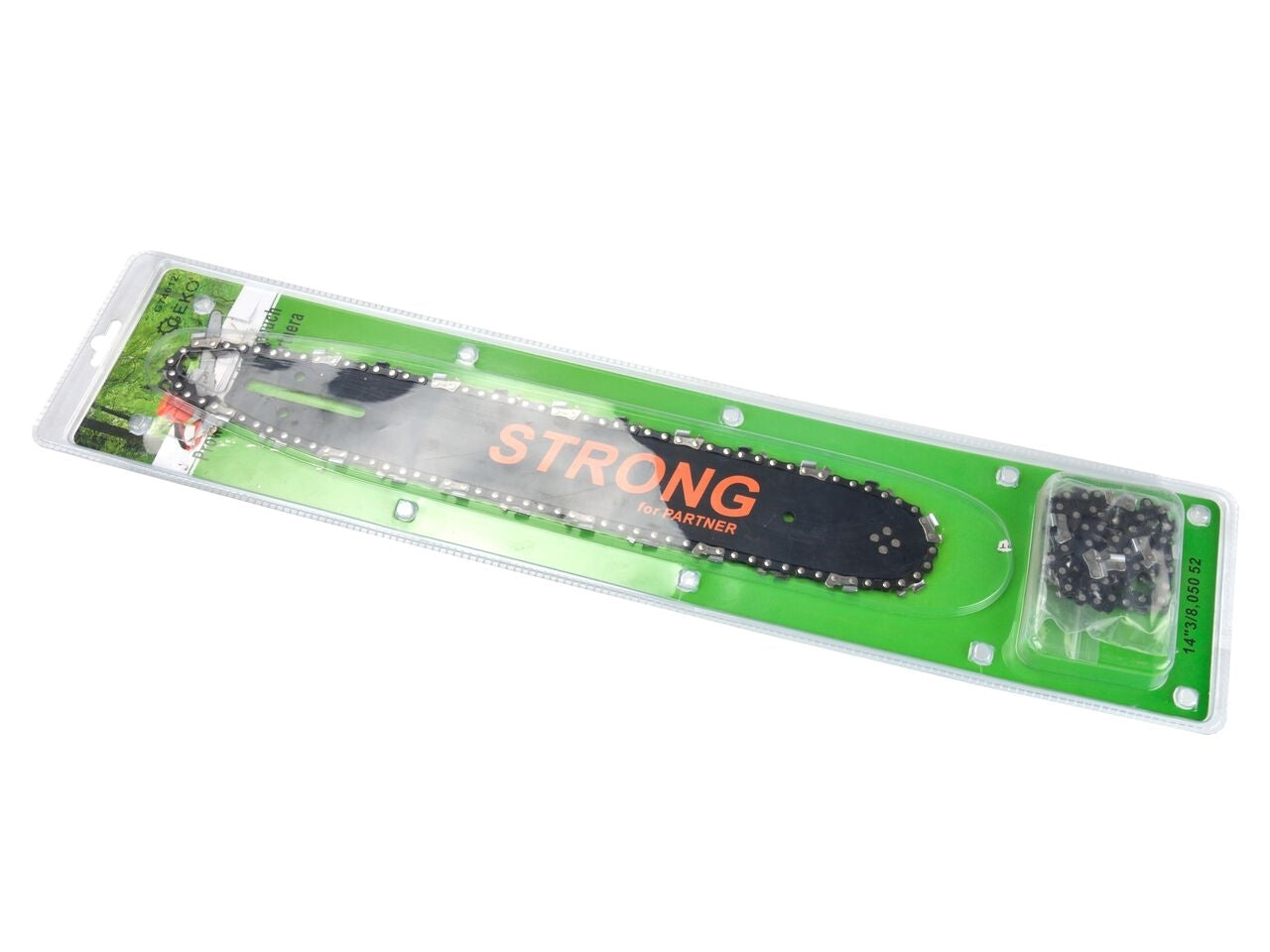 Set lama ghidaj14" 3/8+ 2 lanturi pentru Partener, GEKO G74012