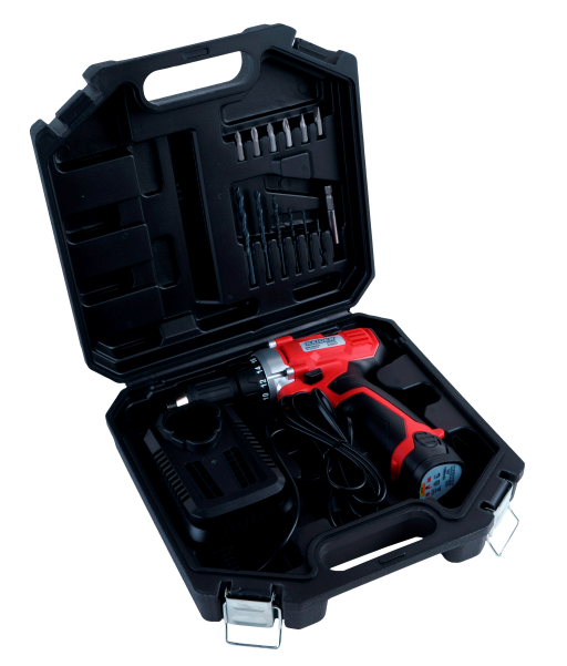 Bormasina cu acumulator Li-ion 1300mAh + accesorii RDP+CDL03L, Raider 030118