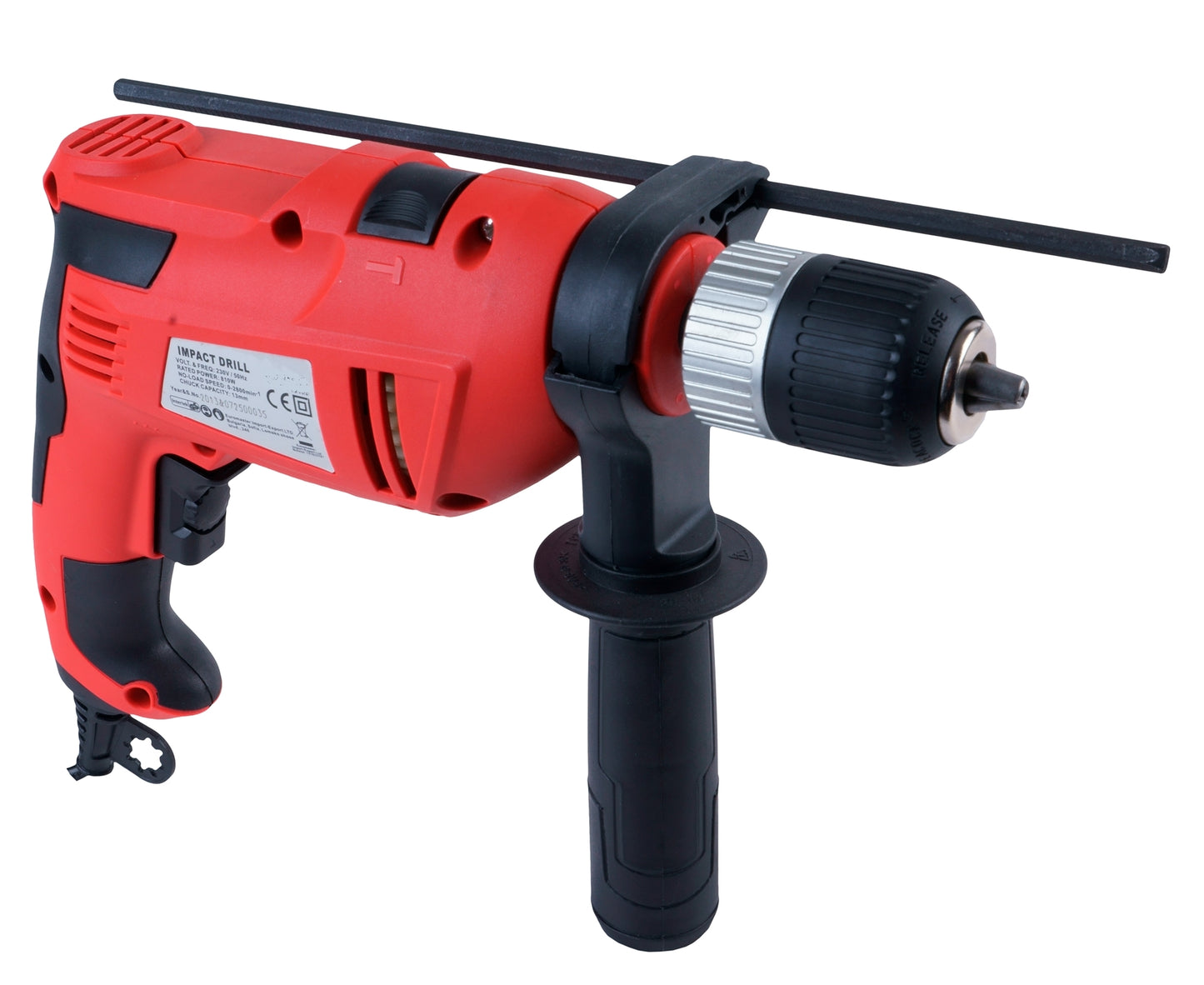 Masina de gaurit cu percutie RDP-ID27,550W, 13mm, Raider 010129