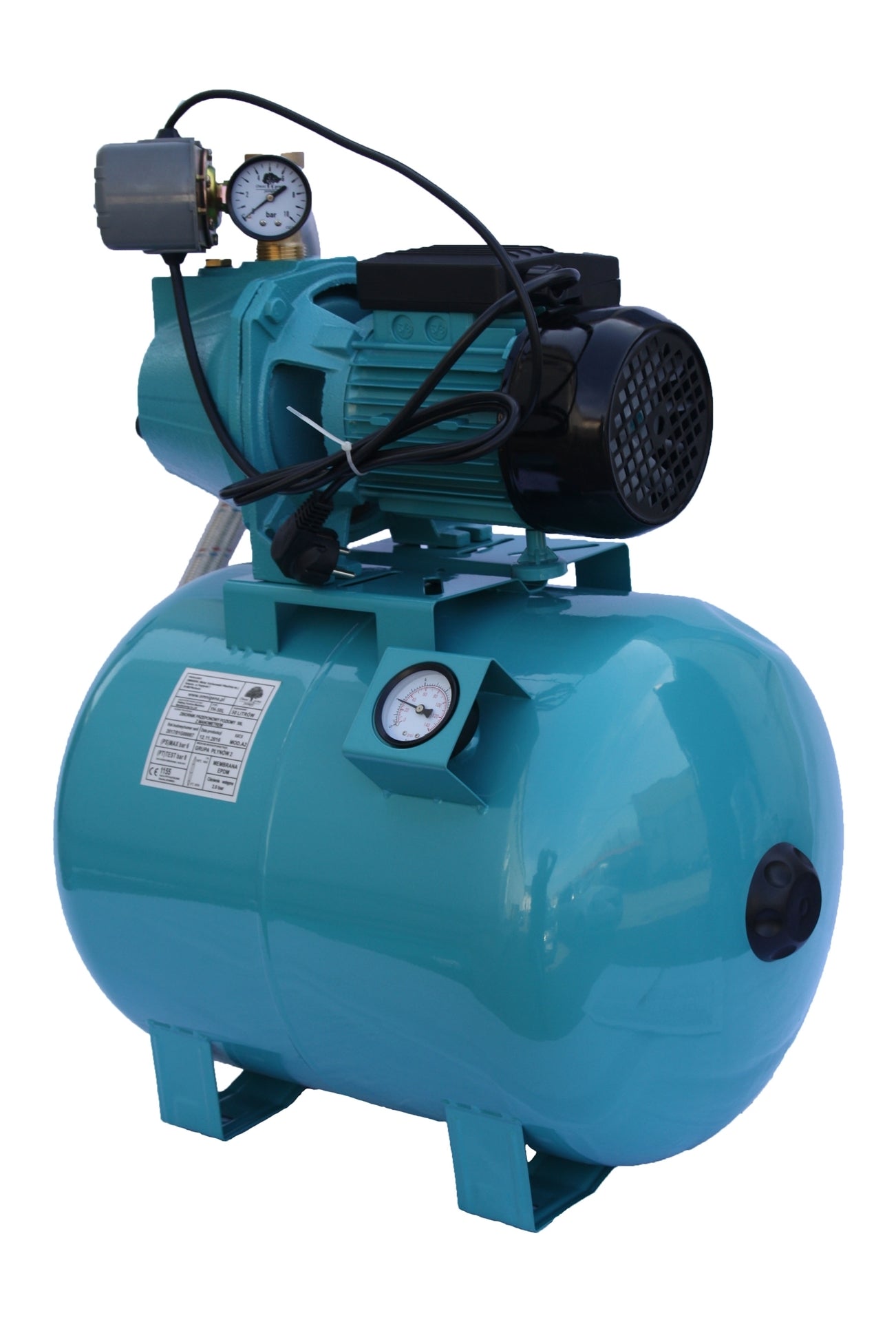 Hidrofor Omnigena JET 100A(a)/50 1.1 kW rezervor 50 Litri cu manometru, OM5000/50M