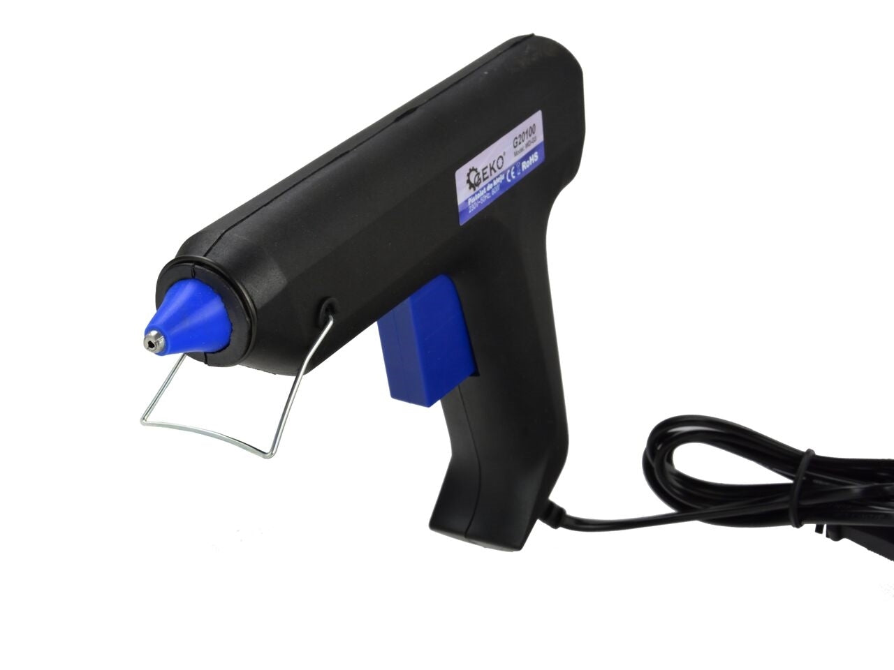 Pistol de lipire WD-G3 80W + 2 cartuse de adeziv, Geko G20100