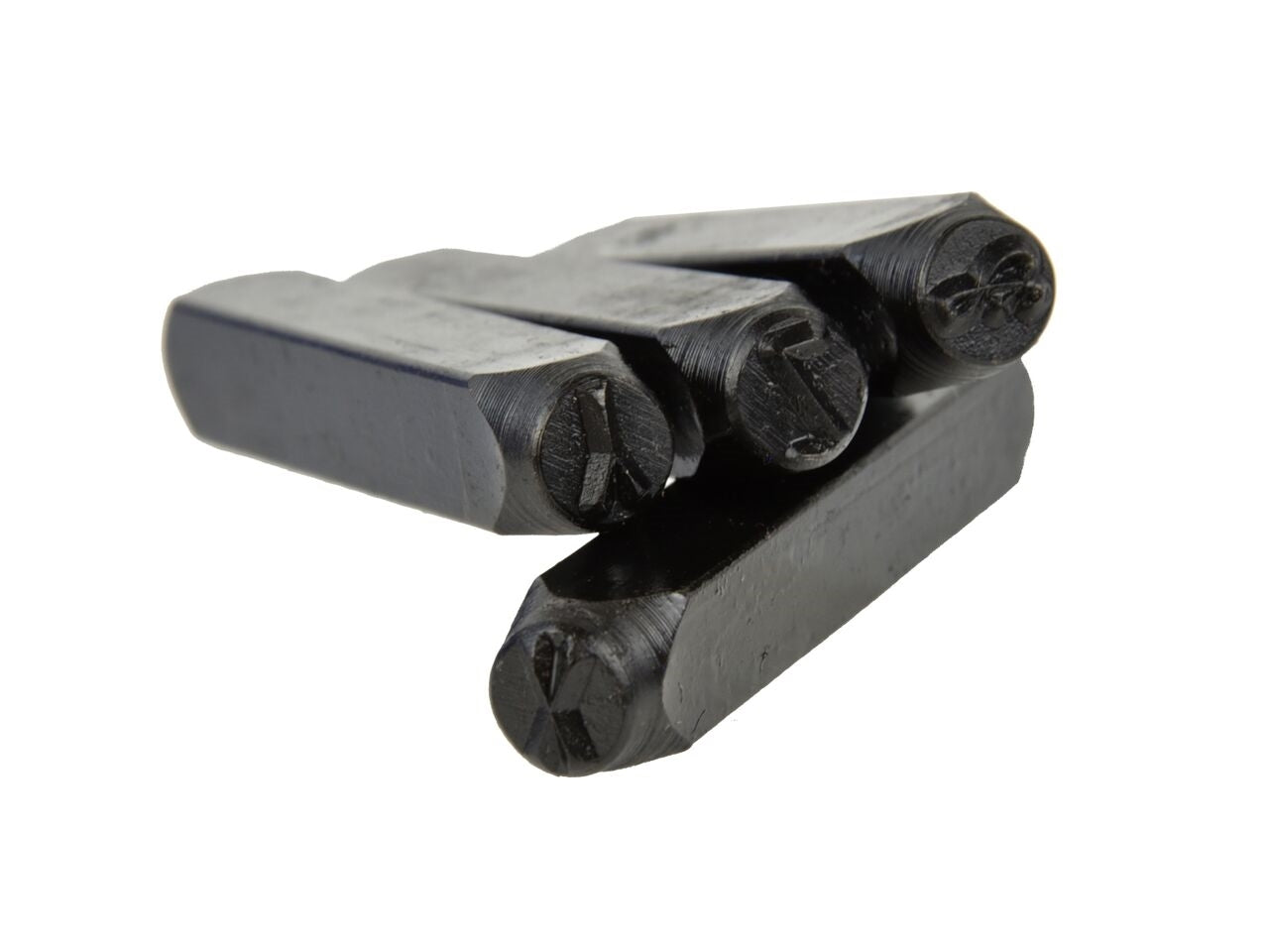 Set 27 poansoane cu litere 8mm, Geko G01813