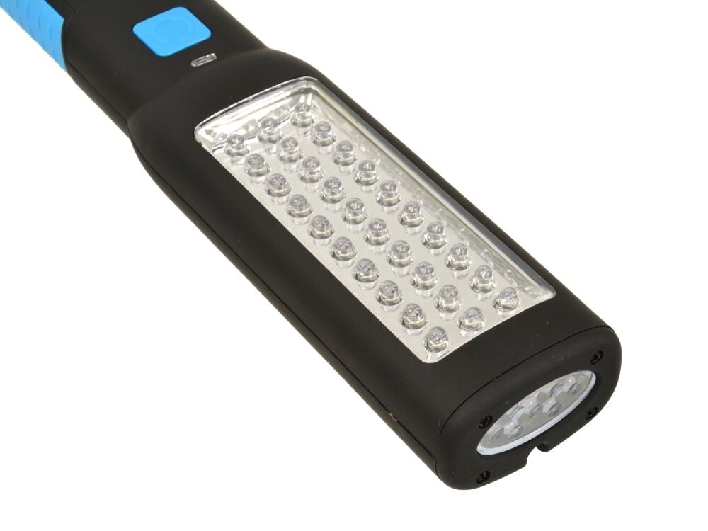 Lanterna pentru atelier, 30 + 7LED 1800mah 230V/2V, Geko G15107