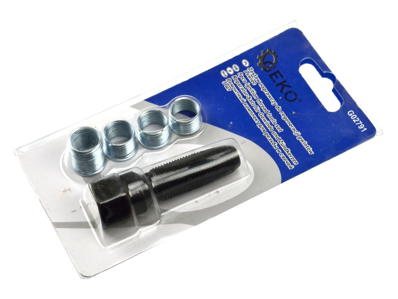 Set pentru repararea filetelor bujiilor, Geko G02791