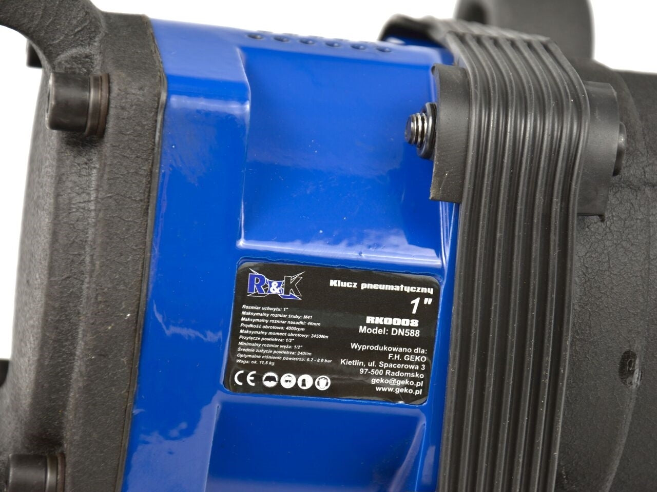 Masina de insurubat cu impact pneumatica 1" Standard PREMIUM R&K, RK0008