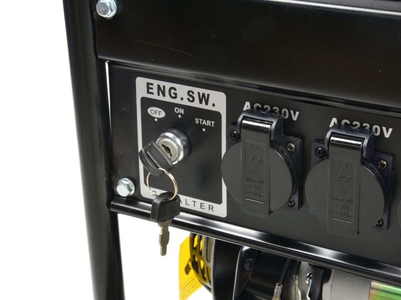 Generator electric, 7.0KM, 230V / 400V / 12V, 4000 rpm, 210 cm3, Keltin K00254