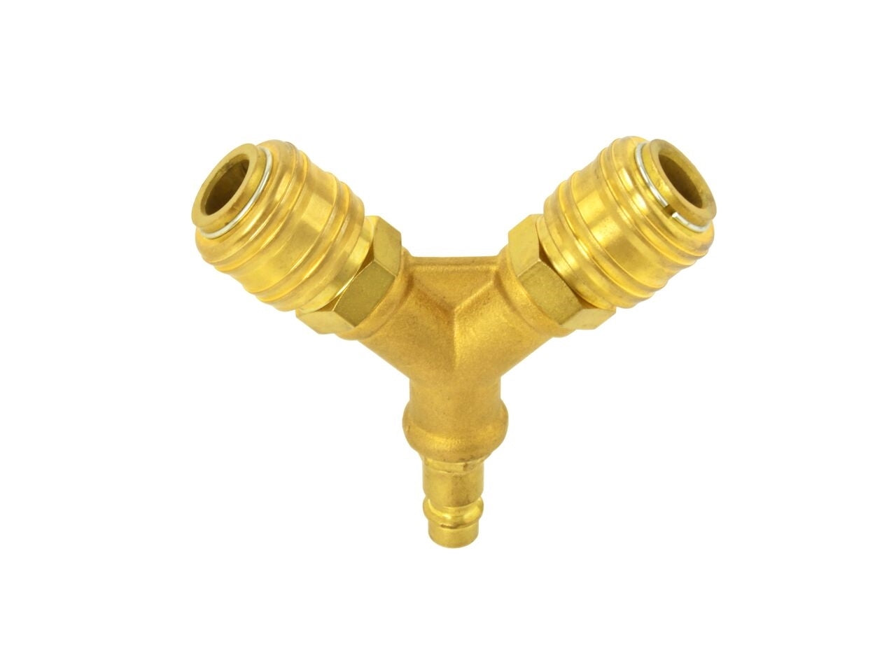 Racord pneumatic cu 3 căi 1/2"  16bar 95mm, Geko G02995