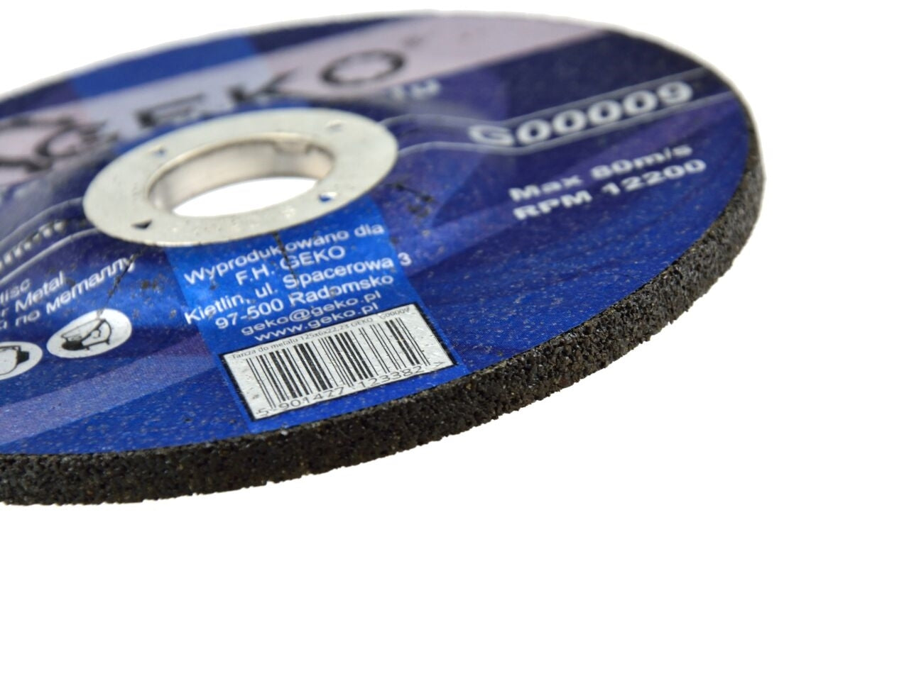 Disc slefuire 125x6x22.23mm, GEKO G00009