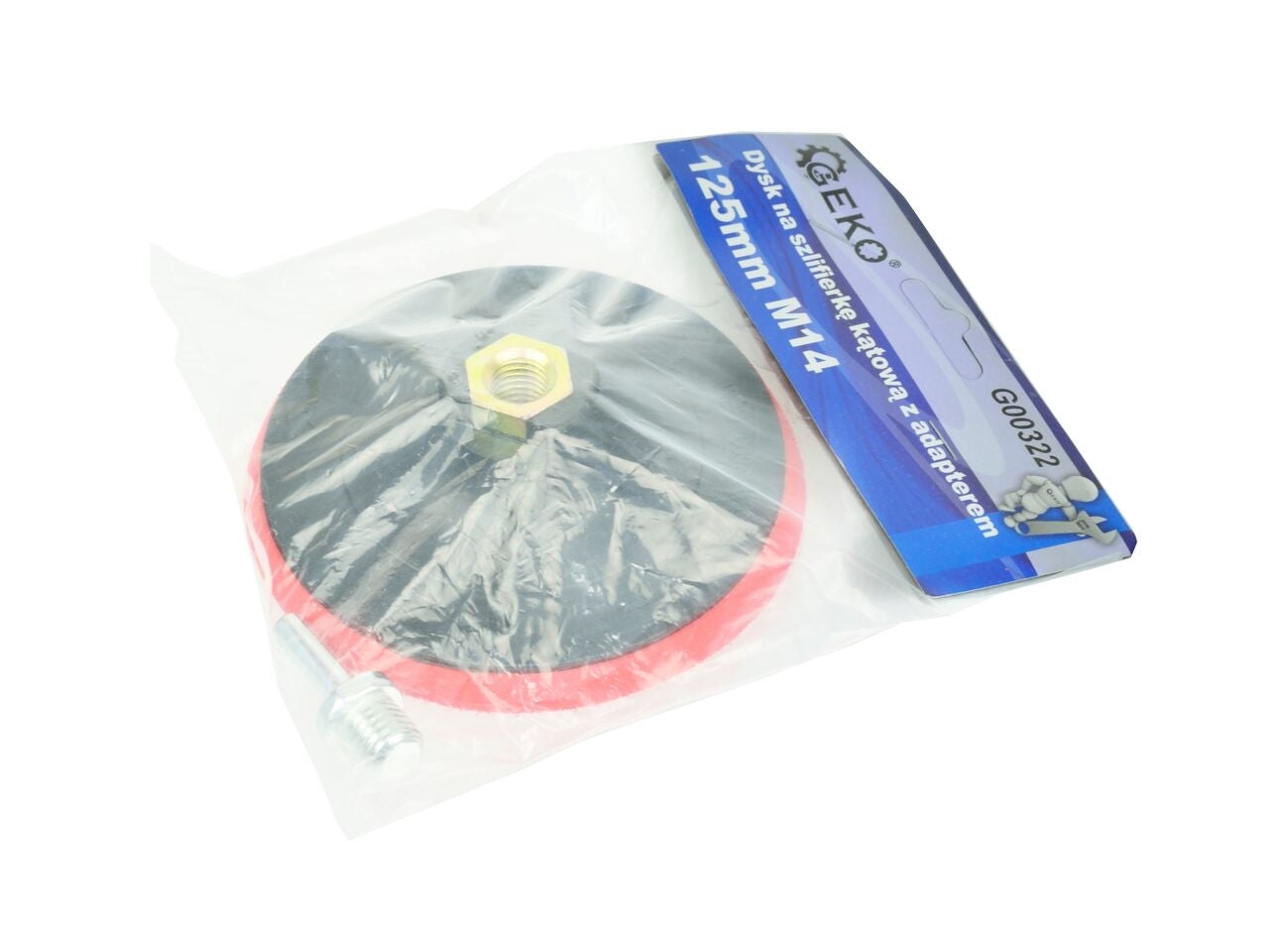 Disc Velcro 125mm pentru polizor,  Geko G00322