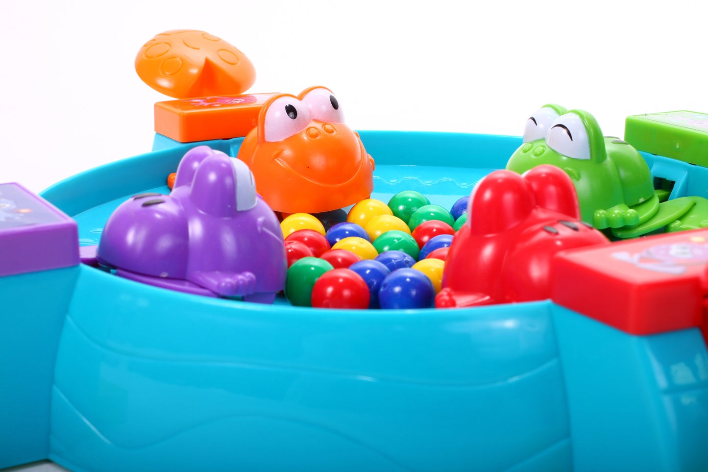 Joc hranirea broscutelor cu 4 jucatori, MalPlay 100773