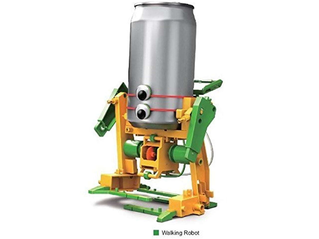 Robot jucarie 6 in 1 cu alimentare solara, Malplay 104214