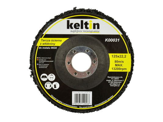 Disc abraziv pentru slefuire125 mm, Keltin K00031
