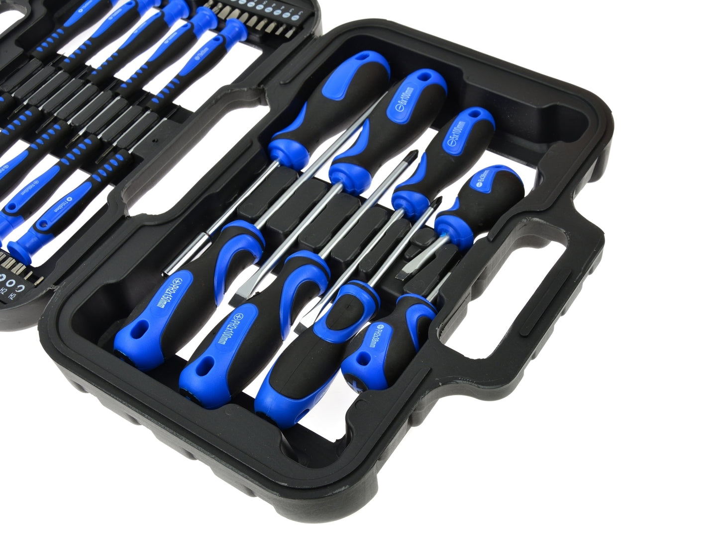 Set de șurubelnițe și biți de precizie 58 piese, Geko G32001