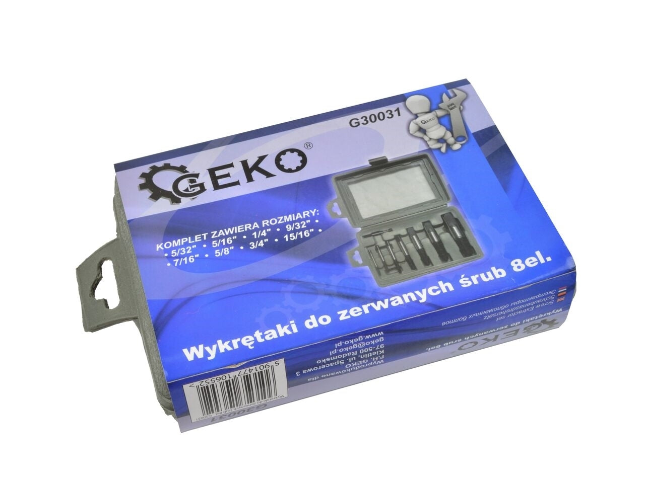 Set de tarozi 8 piese, GEKO G30031