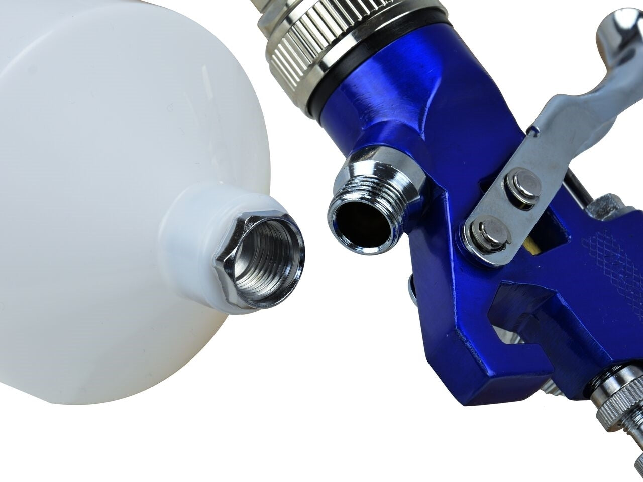 Pistol de vopsit cu rezervorul de 600ml 1.4mm HVLP, GEKO G01108