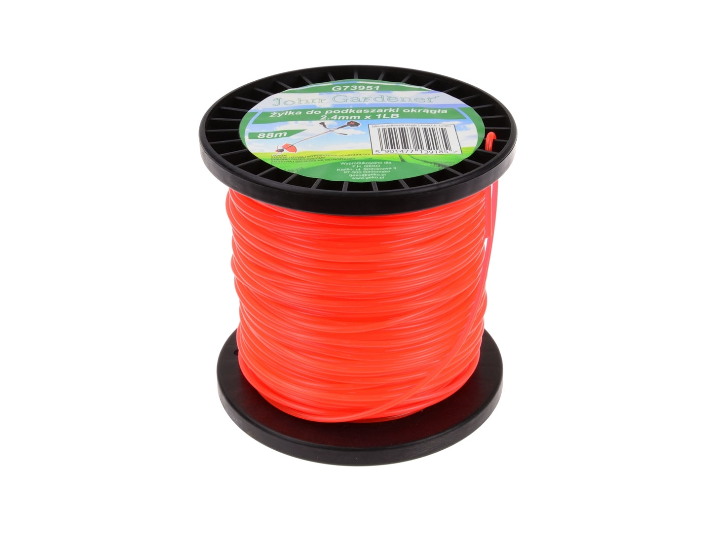 Coarda taiere pentru masini de tuns iarba, rotunda, 2.4mmx88m, GEKO G73951