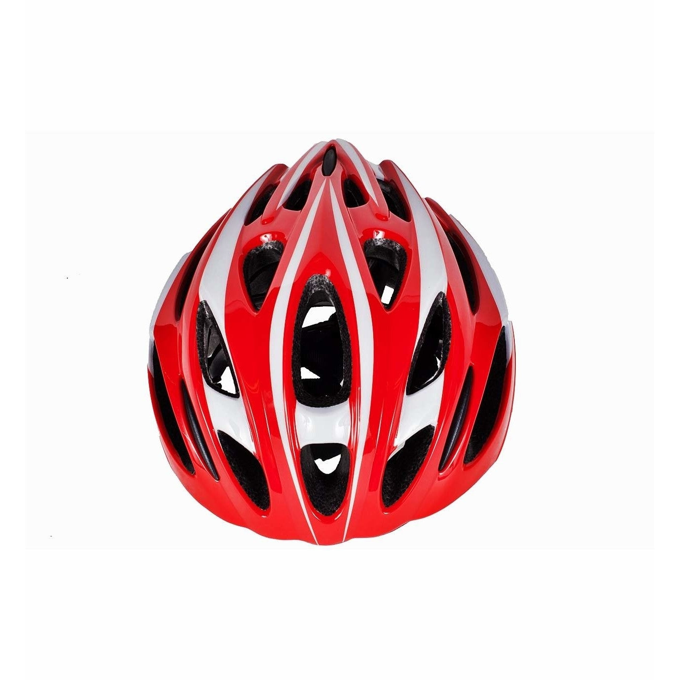 Casca Protectie Ciclism pentru Bicicleta cu 26 Orificii Ventilatie, Model Sporting Rosu, Dimensiuni 55-59cm