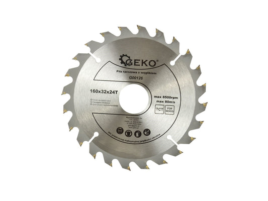 Disc pentru lemn 160x32x24T, GEKO G00126